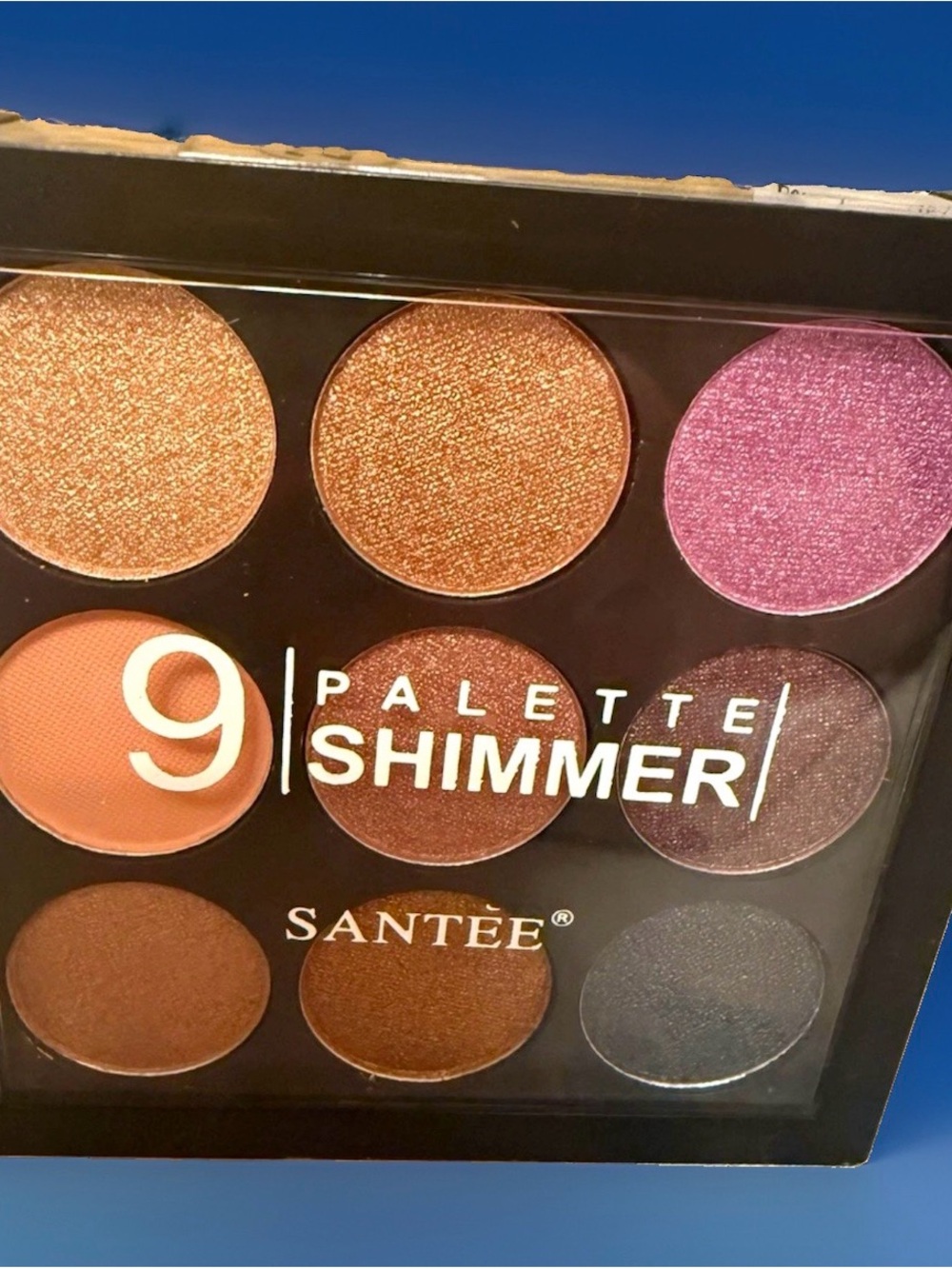 Santee 9 Palette Shimmer Eyeshadow Sweet Dreams Pressed Powder ST384 0.34 oz